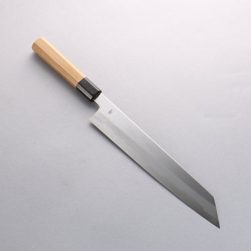 Kikuzuki White Steel No.2 Kasumitogi Kiritsuke Gyuto 270mm Magnolia Handle - Japannywholesale