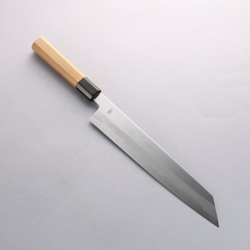 Kikuzuki White Steel No.2 Kasumitogi Kiritsuke Gyuto 270mm Magnolia Handle - Japannywholesale