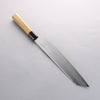 Kikuzuki White Steel No.2 Kasumitogi Kiritsuke Gyuto 270mm Magnolia Handle - Japannywholesale