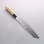 Kikuzuki White Steel No.2 Kasumitogi Kiritsuke Gyuto 270mm Magnolia Handle - Japannywholesale