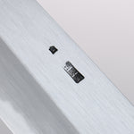 Kikuzuki White Steel No.2 Kasumitogi Santoku 180mm Magnolia Handle - Japannywholesale