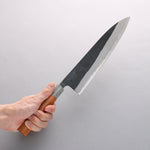 Nao Yamamoto White Steel No.2 Kurouchi Gyuto 240mm Cherry Tree Handle - Japannywholesale