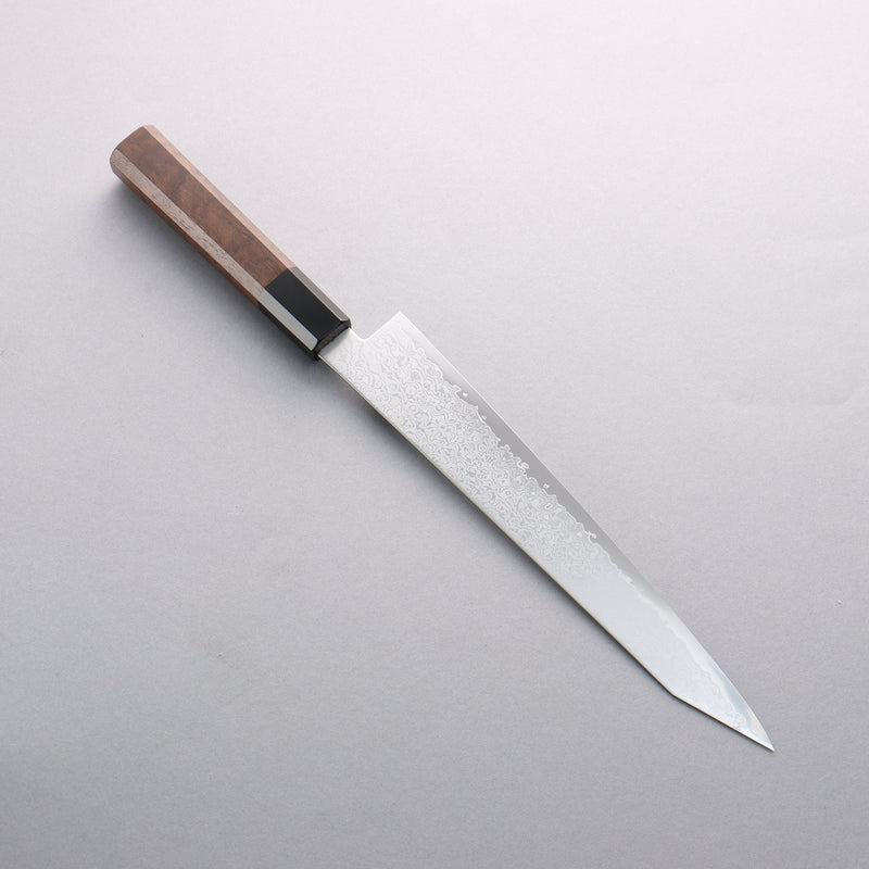 Seisuke VG10 Damascus Kiritsuke Sujihiki 240mm Walnut Handle - Japannywholesale