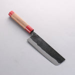 Seisuke Kurumi Blue Steel Kurouchi Usuba 165mm Walnut(With Double Red Pakka wood) Handle - Japannywholesale