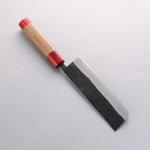 Seisuke Kurumi Blue Steel Kurouchi Usuba 165mm Walnut(With Double Red Pakka wood) Handle - Japannywholesale