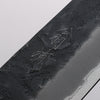 Oul Blue Super Black Nashiji Bunka 170mm Oak Handle - Japannywholesale