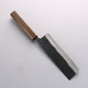 Kyohei Shindo Blue Steel Black Finished Nakiri 170mm Live oak Lacquered Handle - Japannywholesale