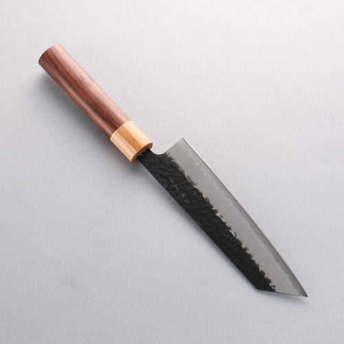 Seisuke Blue Super Hammered Bunka 170mm Rosewood (Ferrule: White Pakka Wood) Handle - Japannywholesale