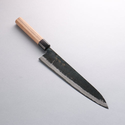 Sakai Takayuki Blue Steel No.2 Kurouchi Gyuto 240mm Walnut Handle - Japannywholesale