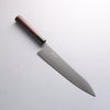 Seisuke Blue Super Gyuto 240mm Rosewood (Ferrule: Black Pakka Wood) Handle - Japannywholesale
