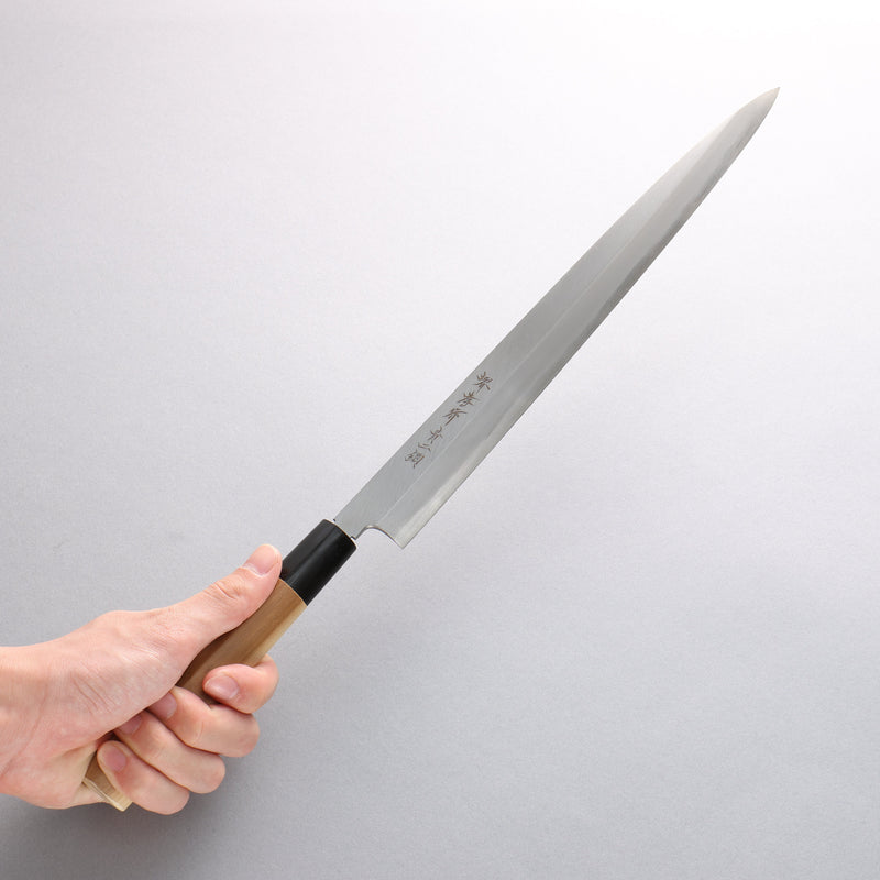Sakai Takayuki Blue Steel No.2 Fuguhiki 300mm Magnolia Handle - Japannywholesale