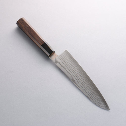 Shigeki Tanaka VG10 17 Layer Damascus Gyuto 180mm Walnut Handle - Japannywholesale
