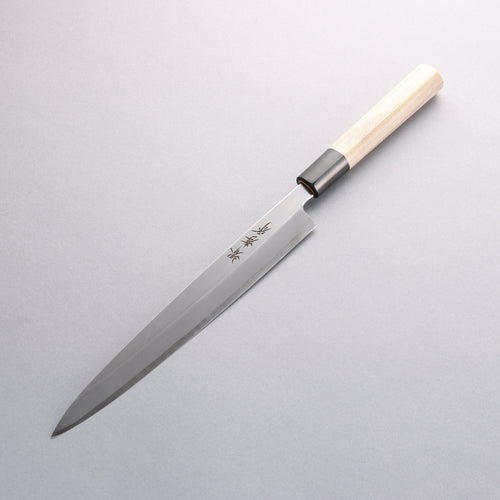 Sakai Takayuki [Left Handed] INOX Yanagiba Magnolia Handle - Japannywholesale