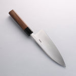 Hideo Kitaoka Blue Steel No.2 Damascus Deba 180mm Shitan Handle - Japannywholesale