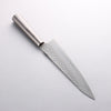 Seisuke VG10 Hammered Gyuto 200mm Charcoal Gray Pakka wood Handle - Japannywholesale