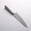 Seisuke VG10 Hammered Gyuto 180mm Charcoal Gray Pakka wood Handle - Japannywholesale