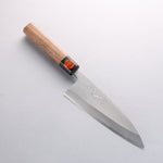 Shigeki Tanaka Silver Steel No.3 Deba 180mm Walnut Handle - Japannywholesale