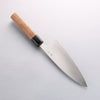 Shigeki Tanaka Silver Steel No.3 Deba 180mm Walnut Handle - Japannywholesale