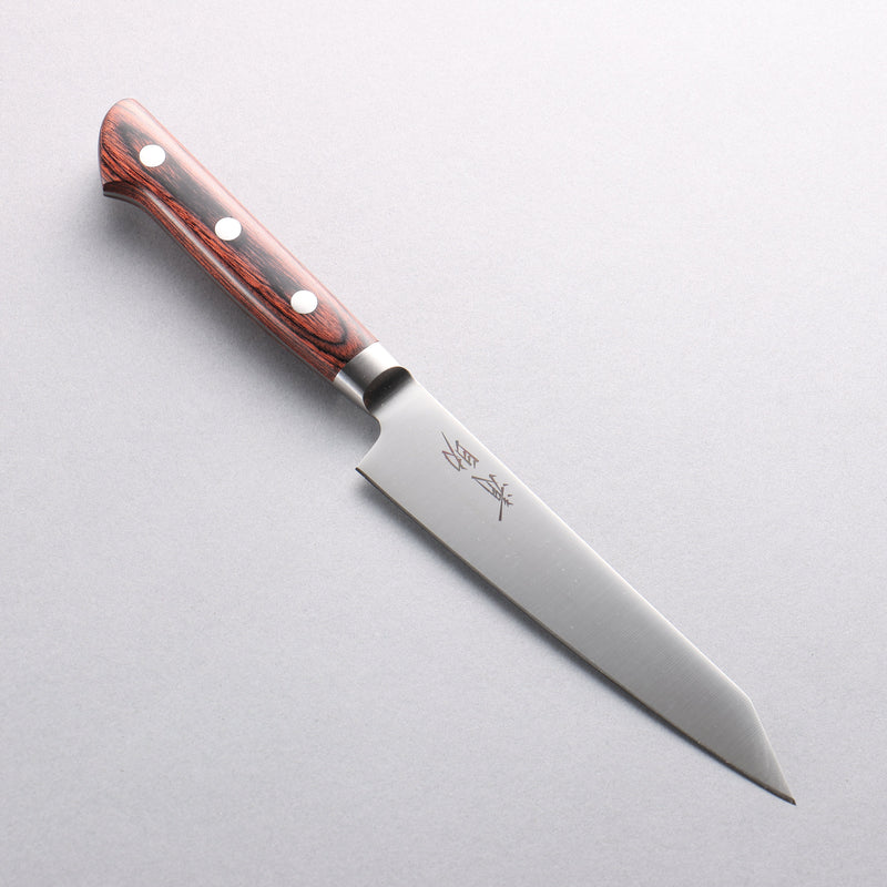 Seisuke Molybdenum Kiritsuke Petty-Utility 145mm Mahogany Handle - Japannywholesale