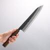 Oul Blue Super Black Nashiji Gyuto 240mm Oak Handle - Japannywholesale