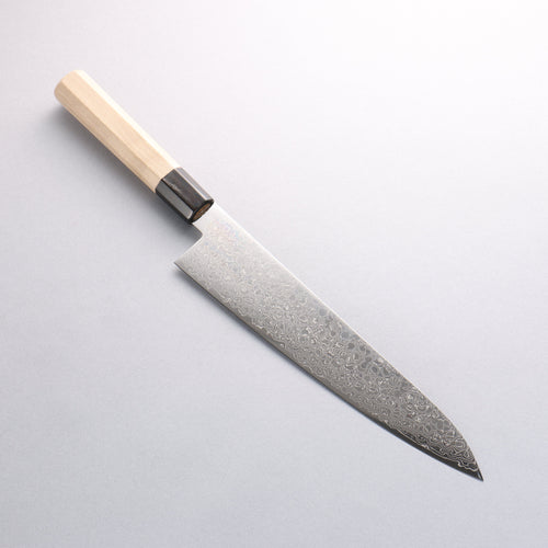 Misuzu AUS10 Damascus Migaki Finished Gyuto 240mm Magnolia Handle - Japannywholesale