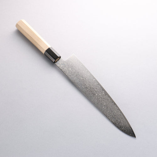 Misuzu AUS10 Damascus Migaki Finished Gyuto 240mm Magnolia Handle - Japannywholesale