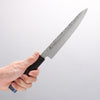 Sakai Takayuki Rinnou VG10 33 Layer Damascus Petty-Utility Japanese Knife 180mm Blue Lacquered Handle - Japannywholesale