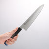 Sakai Takayuki Rinnou VG10 33 Layer Damascus Gyuto Japanese Knife 210mm Blue Lacquered Handle - Japannywholesale