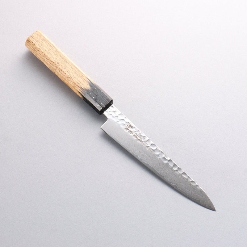 Sakai Takayuki VG10 33 Layer Damascus Petty-Utility 150mm Live oak Lacquered (Kokushin) Handle - Japannywholesale