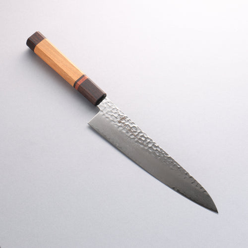 Sakai Takayuki VG10 33 Layer Damascus Gyuto Japanese Knife 210mm Mountain cherry (12 sided) Handle - Japannywholesale