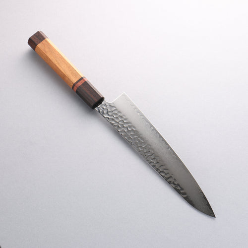 Sakai Takayuki VG10 33 Layer Damascus Gyuto Japanese Knife 210mm Mountain cherry (12 sided) Handle - Japannywholesale