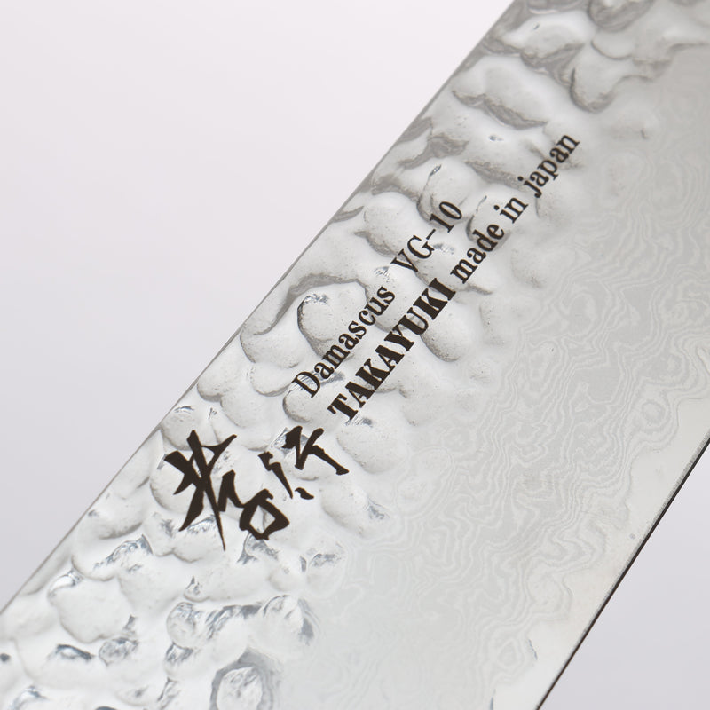 Sakai Takayuki VG10 33 Layer Damascus Gyuto Japanese Knife 210mm Mountain cherry (12 sided) Handle - Japannywholesale