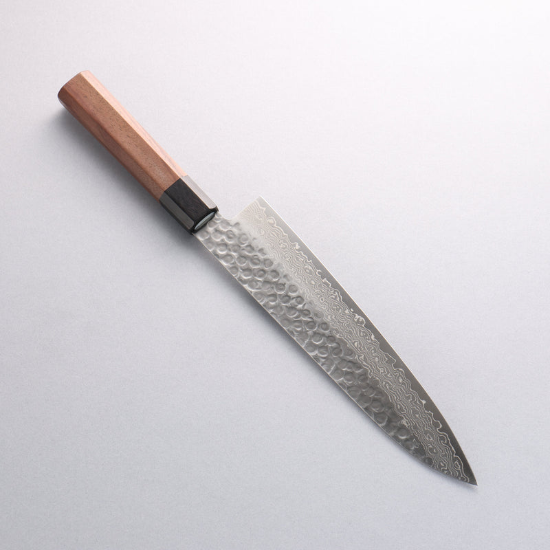 Seisuke AUS10 45 Layer Damascus Gyuto 210mm Shitan Handle - Japannywholesale