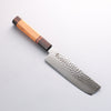 Sakai Takayuki VG10 33 Layer Damascus Nakiri Japanese Knife 170mm Mountain cherry (12 sided) Handle - Japannywholesale