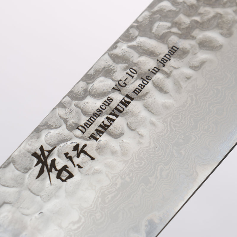 Sakai Takayuki VG10 33 Layer Damascus Nakiri Japanese Knife 170mm Mountain cherry (12 sided) Handle - Japannywholesale