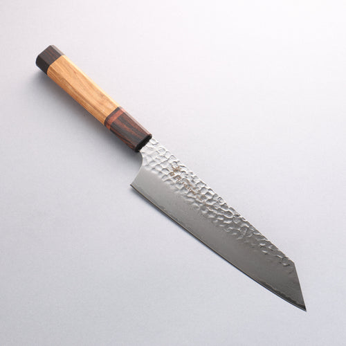 Sakai Takayuki VG10 33 Layer Damascus Kengata Gyuto Japanese Knife 190mm Mountain cherry (12 sided) Handle - Japannywholesale