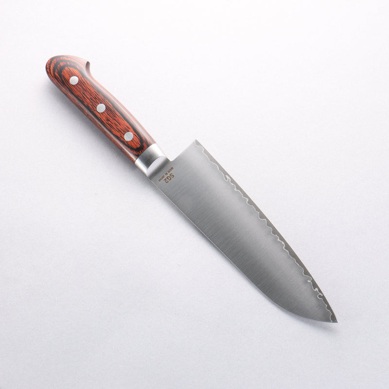 Higuchi SG2 Santoku 180mm Scotch Pakka wood Handle - Japannywholesale