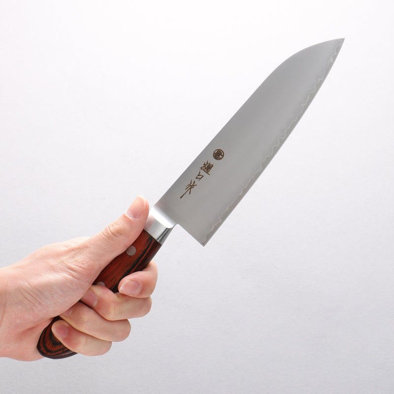 Higuchi SG2 Santoku 180mm Scotch Pakka wood Handle - Japannywholesale