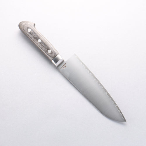 Higuchi SG2 Santoku 180mm Gray Pakka wood Handle - Japannywholesale