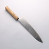 Seisuke Nami AUS10 Mirrored Finish Damascus Gyuto 240mm Oak Handle - Japannywholesale