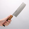 Seisuke SLD Washiji Nakiri 165mm Burnt Oak Handle - Japannywholesale