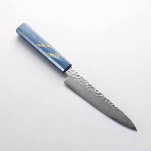 Sakai Takayuki VG10 33 Layer Damascus Petty-Utility 150mm Live oak Lacquered (Saiseki) Handle - Japannywholesale