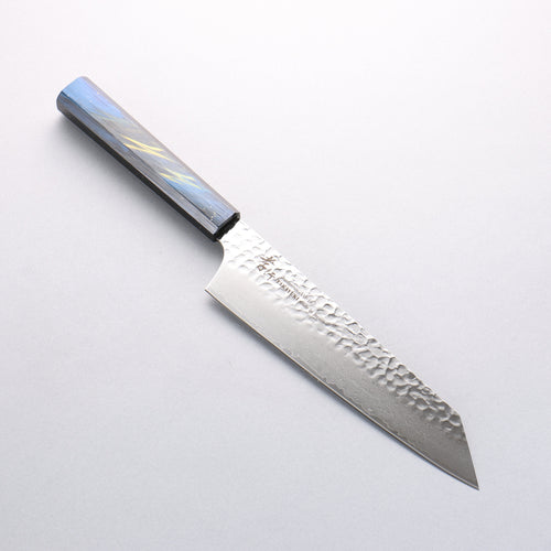 Sakai Takayuki VG10 33 Layer Damascus Kengata Gyuto 190mm Live oak Lacquered (Saiu) Handle - Japannywholesale