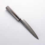 Sakai Takayuki VG10 33 Layer Damascus Petty-Utility 150mm Ebony(6 sided teardrop) Handle - Japannywholesale
