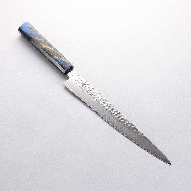 Sakai Takayuki VG10 33 Layer Damascus Sujihiki 240mm Live oak Lacquered (Saiu) Handle - Japannywholesale