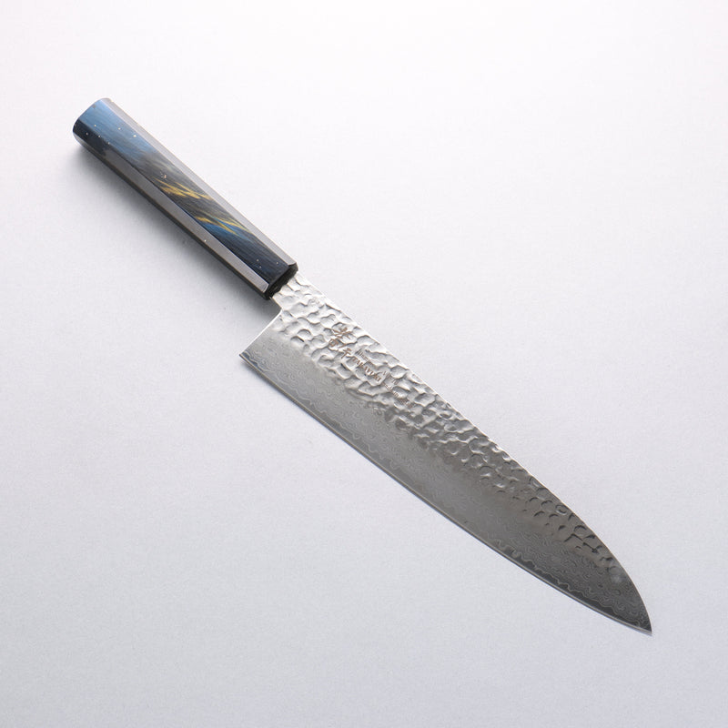 Sakai Takayuki VG10 33 Layer Damascus Gyuto 240mm Live oak Lacquered (Saiu) Handle - Japannywholesale