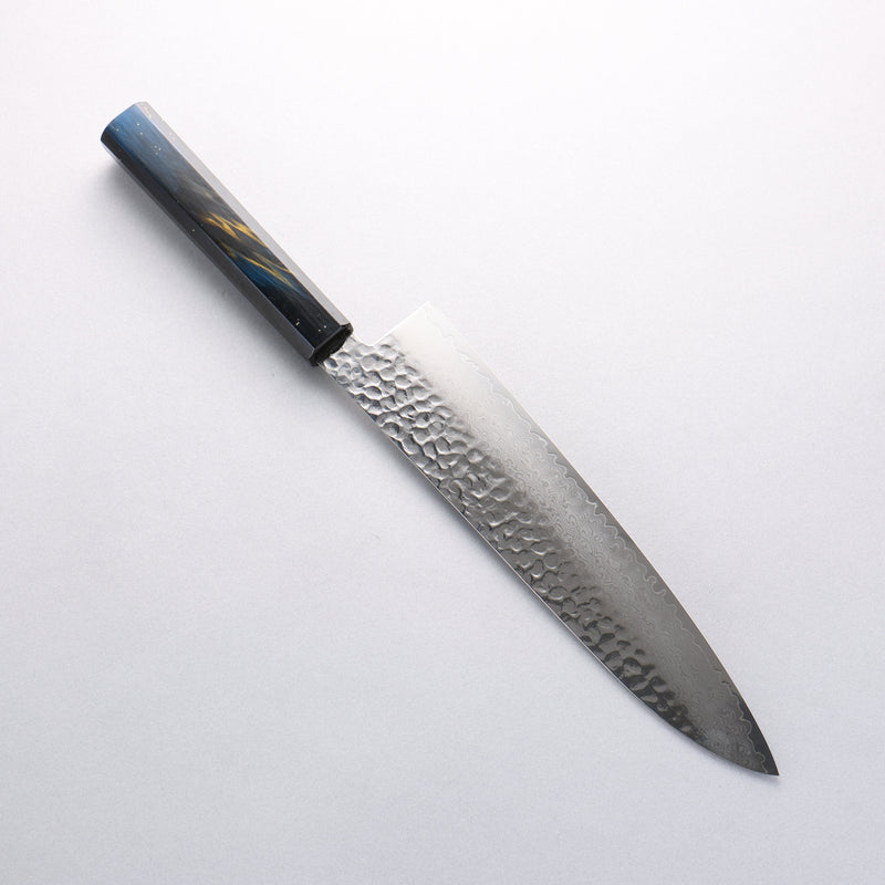 Sakai Takayuki VG10 33 Layer Damascus Gyuto 240mm Live oak Lacquered (Saiu) Handle - Japannywholesale