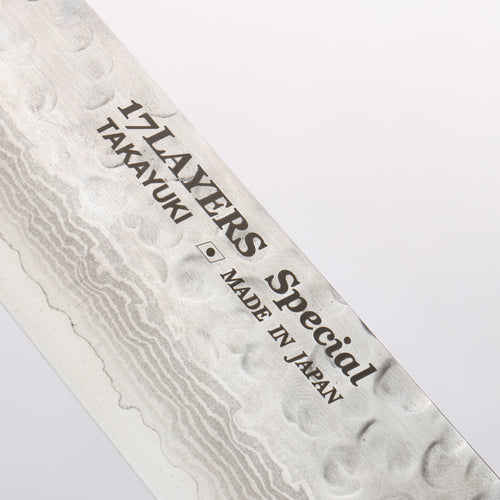 Sakai Takayuki VG10 33 Layer Damascus Kiritsuke Yanagiba 270mm Desert Ironwood(Sugihara model) Handle - Japannywholesale