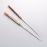 Stainless Steel Moribashi Snakewood (with Double Marble Horns) Handle 180mm - Japannywholesale