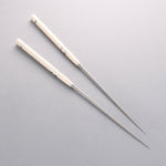 Stainless Steel Moribashi Imitation Ivory Handle 180mm - Japannywholesale